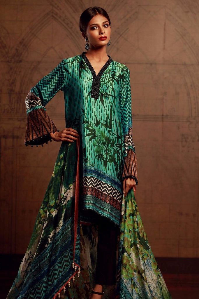 Khaadi Luxury Collection 2017 – Ferozi V17507