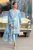 Gul Ahmed Summer Basic Lawn 2021 · 2PC Unstitched Digital Printed Lawn Shirt With Lawn Dupatta TL-341 A