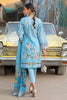 Gul Ahmed Summer Basic Lawn 2021 · 2PC Unstitched Digital Printed Lawn Shirt With Lawn Dupatta TL-341 A