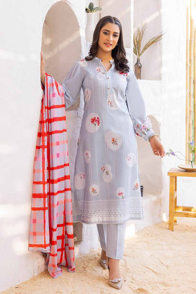 Gul Ahmed 2023 – 3PC Lawn Printed Suit CL-32458