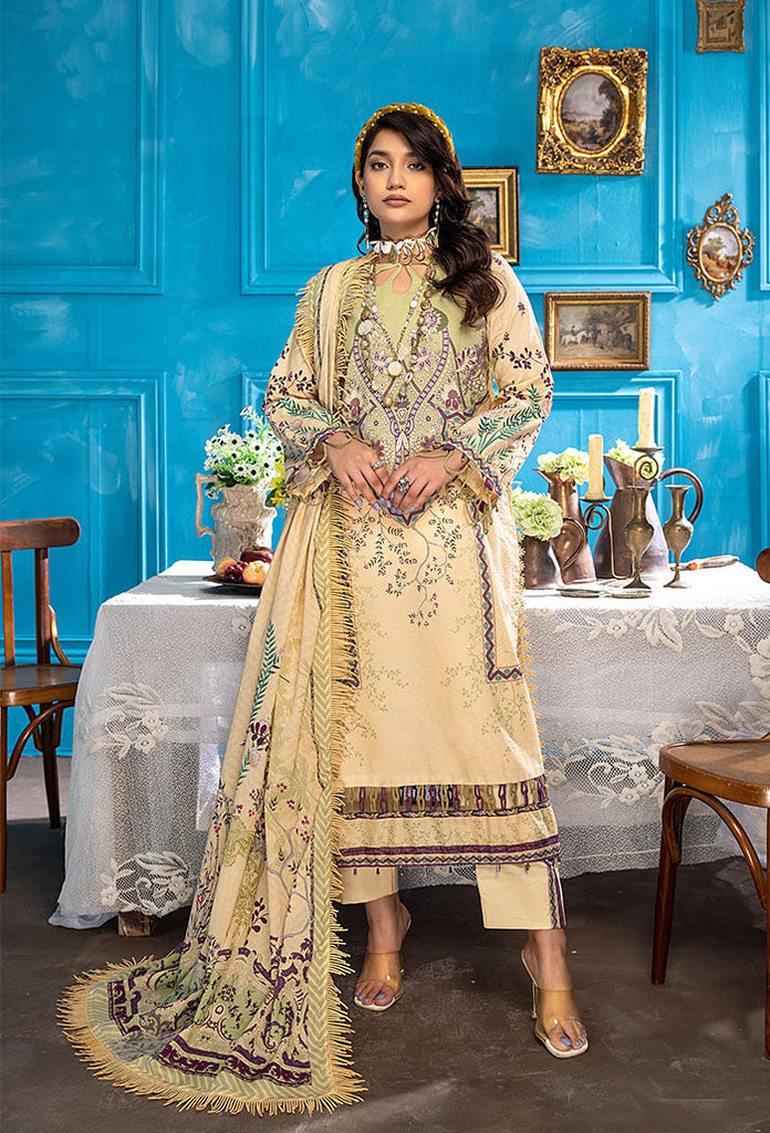 Aangan Printed Lawn Collection – AG-04