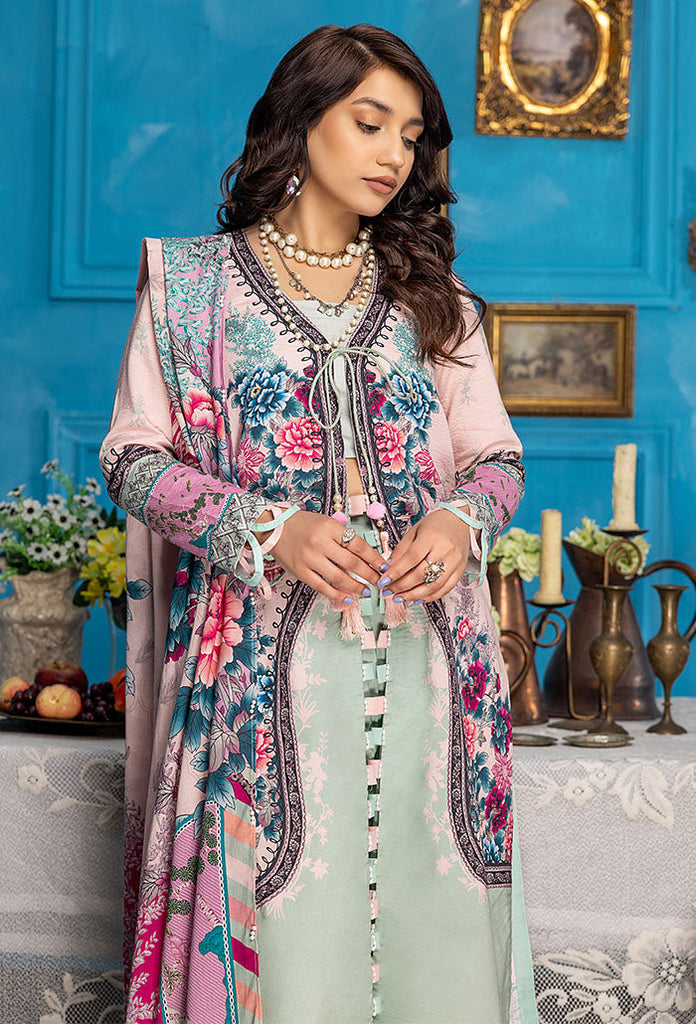 Aangan Printed Lawn Collection – AG-10