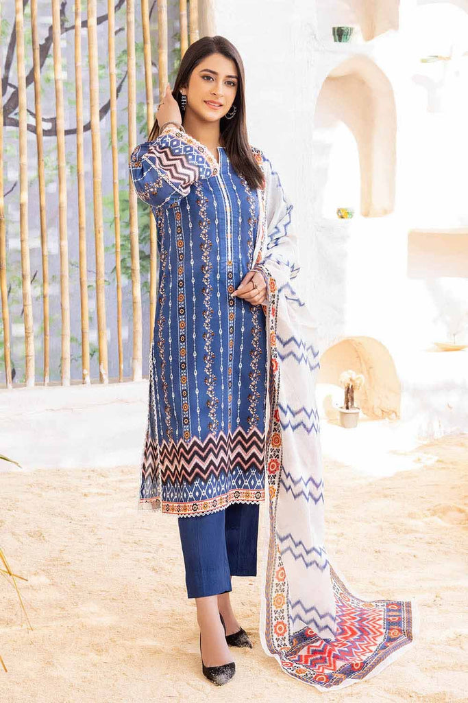Gul Ahmed 2023 – 3PC Lawn Printed Suit CL-32328 A