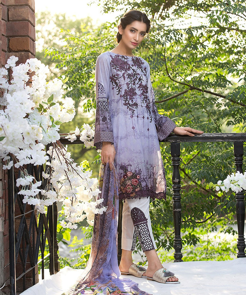 Jazmin by Baroque Lawn Festive Edition 2017 – Wisteria