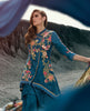 Ittehad Royal Embroidered Winter Collection 2018 – Blue Woodlot