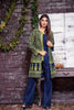 Gul Ahmed Winter 2017 – Blue 1 Pc Embroidered Khaddar SK-12 A
