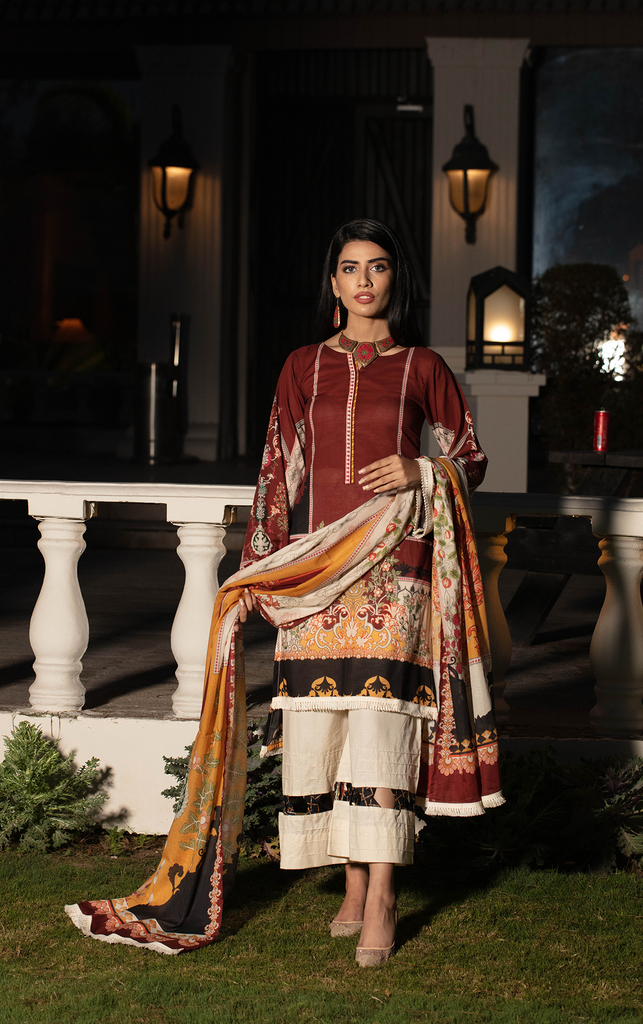 Zareen by Sapphire Lawn Collection Vol-2 2021 – Grace