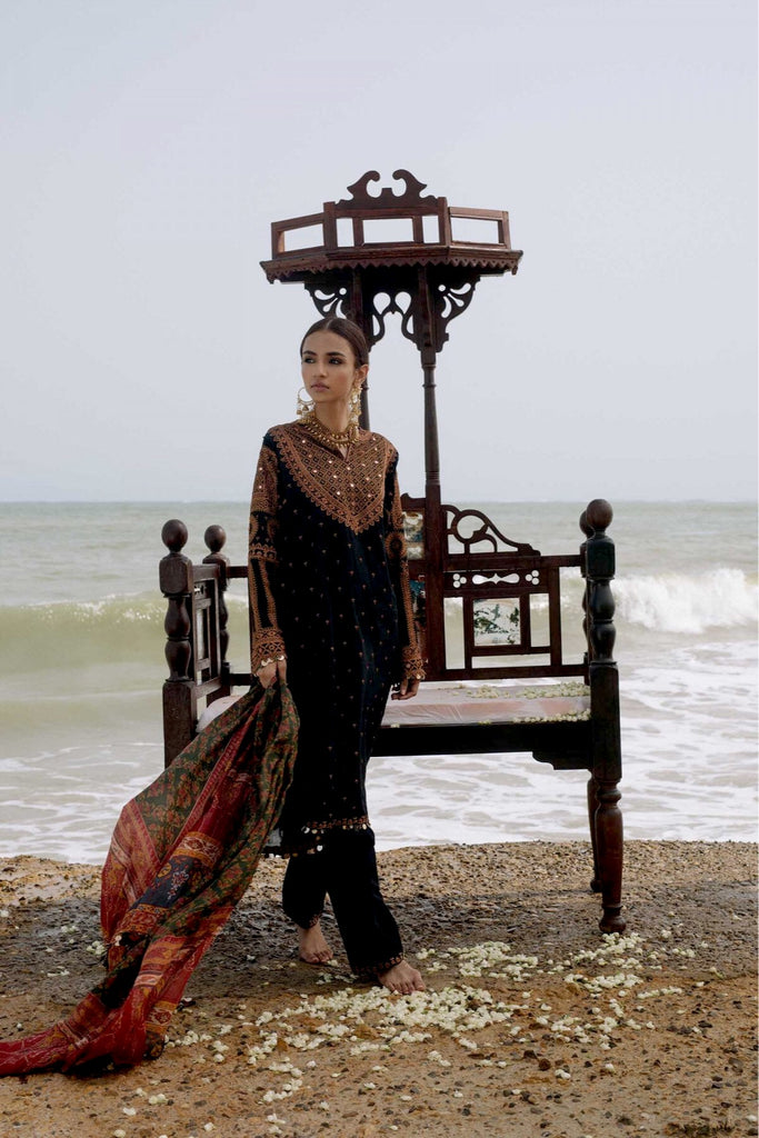 Zara Shahjahan Luxury Lawn Collection 2019 – Zark-D10