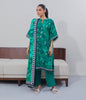 Zellbury Intermix Collection – Shirt Shalwar Dupatta - Green - Cambric Suit-0632 - WUC23X30632