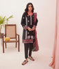 Zellbury Luxury Collection – Embroidered Shirt Shalwar Dupatta - Black - Lawn Suit WULC22E30360