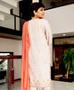 Zellbury Luxury – Embroidered Shirt Shalwar Dupatta - Soft Pink - Slub Lawn Suit - ZW-892
