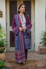 Zellbury Winter Collection  2023 – Embroidered Shirt Shalwar Dupatta - Berry Purple - Khaddar Suit - WUW21E30322