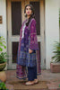 Zellbury Winter Collection  2023 – Embroidered Shirt Shalwar Dupatta - Berry Purple - Khaddar Suit - WUW21E30322