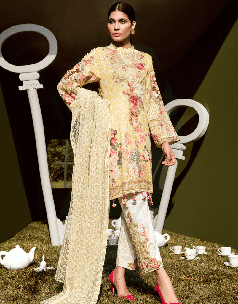 Rang Rasiya Zinnia Lawn Collection – 2006 B